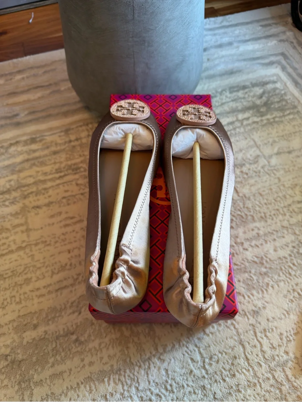 Tory Burch Minnie Travel Ballet Flats